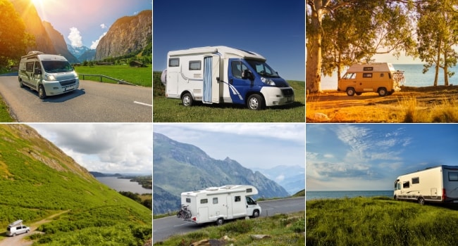 Louer son camping-car_types de véhicules