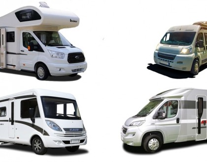 Differents types de camping car