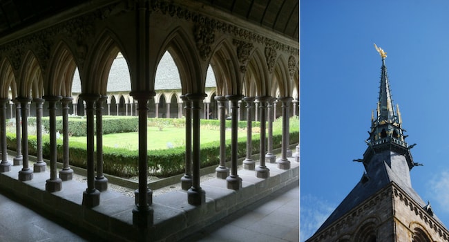 En route vers le Mont-Saint-Michel en camping-car_Abbaye