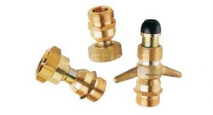 Set 4 Adaptateurs Gaz Europe Pelmos - Laiton Inoxydable - Pour Bouteilles Gaz étrangères