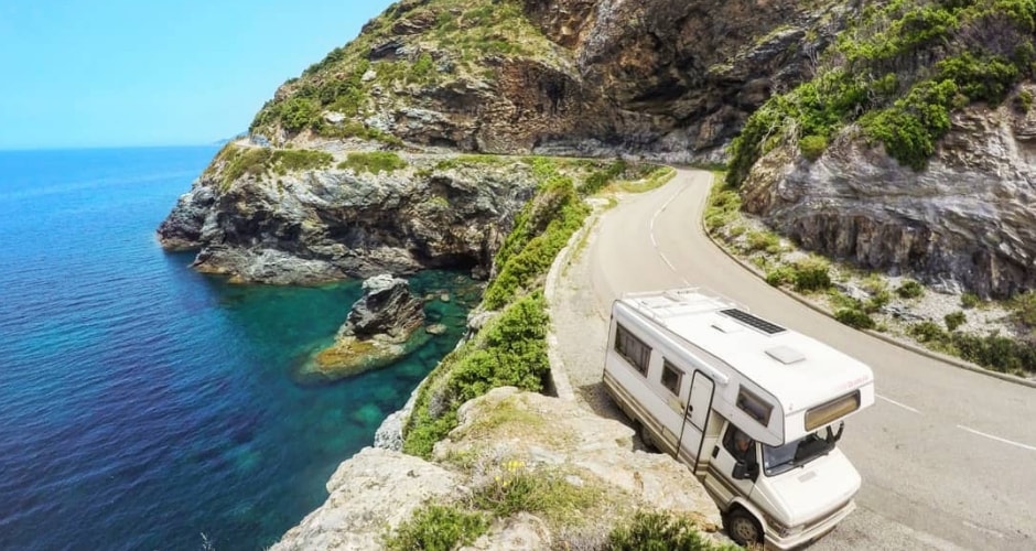 En route vers la Corse en camping-car