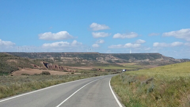 Bardenas Espagne Camping-car