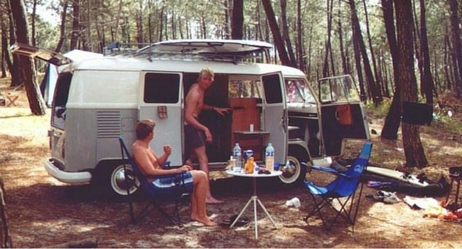 Surf et camping-car