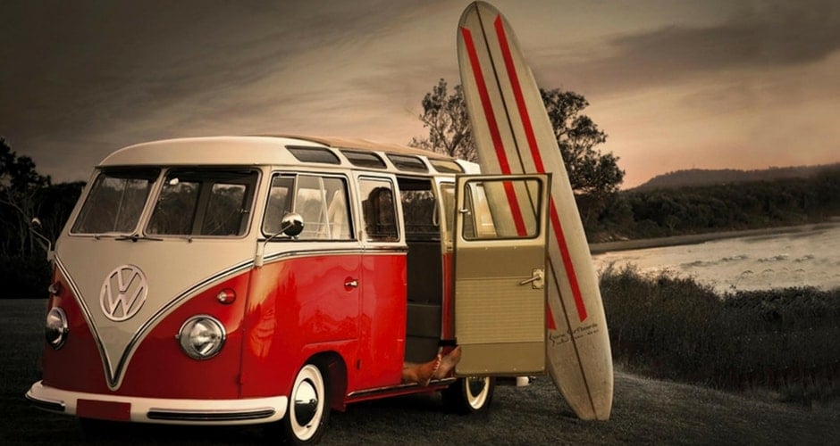 Surf-trip et camping-car