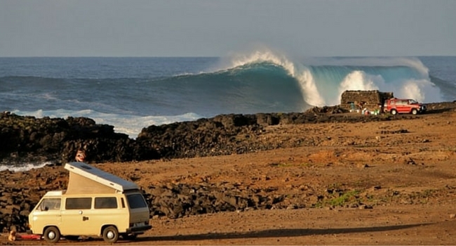 Surf-trip et camping-car