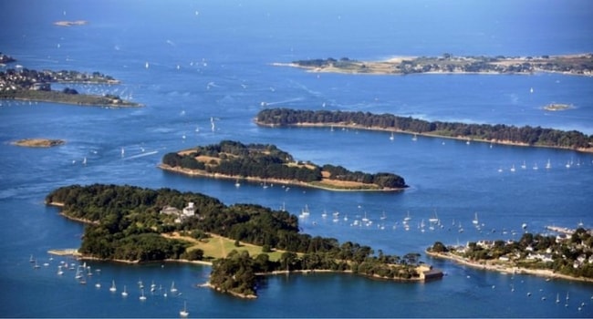 iles du morbihan en camping-car