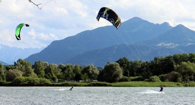 kitesurf camping-car