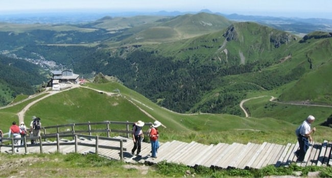 Randonnée en Auvergne