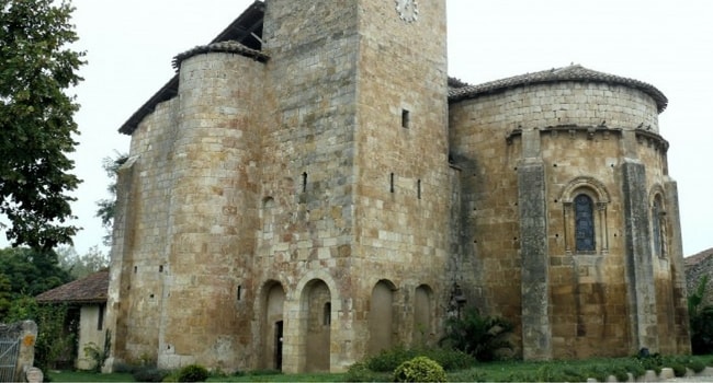 Eglise romane de Mouchans