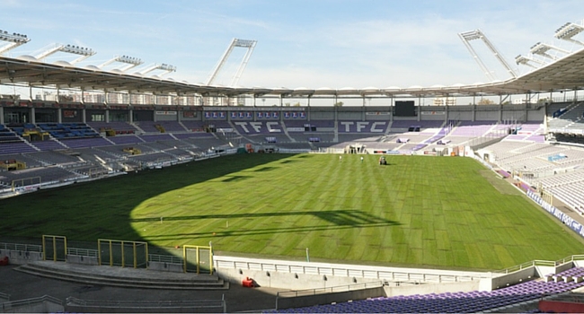 Stadium municipal de Toulouse L'euro 2016 en camping-car