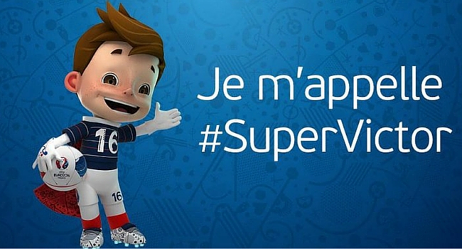 Super Victor Mascotte Euro 2016