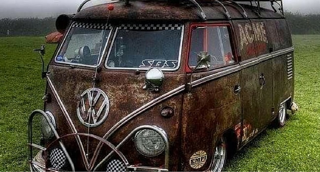 Combi VW rouille