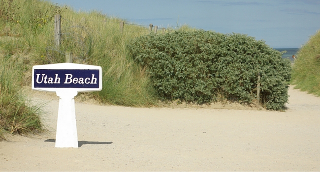 Utah Beach Cotentin camping-car