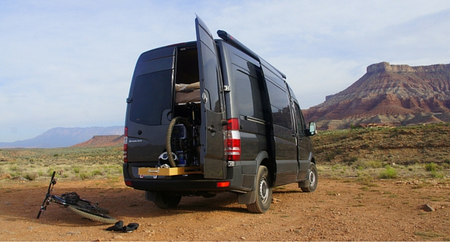 Velo et camping-car  la liberté !