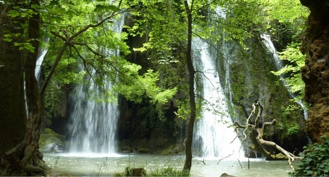 La route des vins de Provence en camping-car_Cascade-Grand-Baou-LeVal