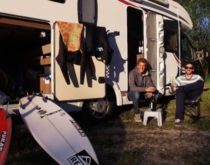 #wikisurf surf trip en camping-car