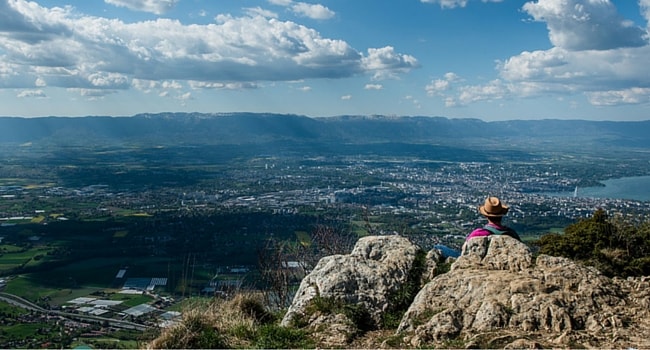 Promenade-Mont-Saleve-Geneve