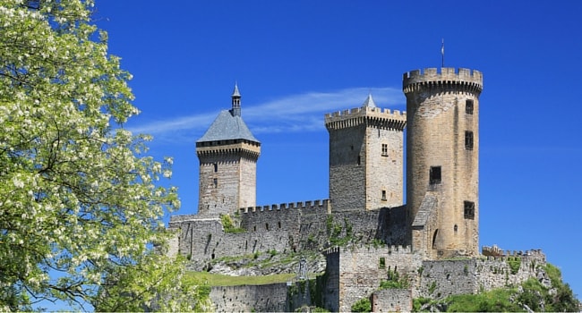 le chateau des comtes de Foix