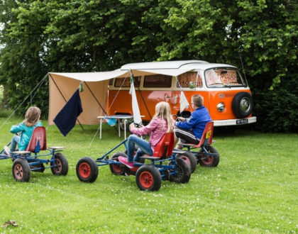 enfants en camping-car