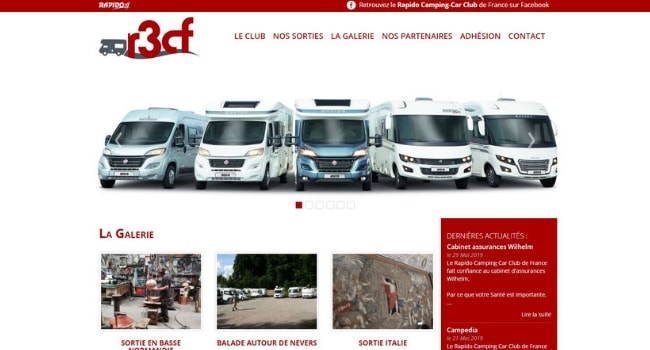 club ou fédération de camping-car