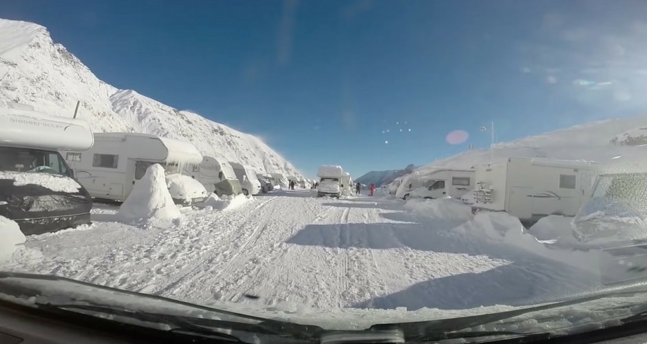 ski en camping-car TOP 5