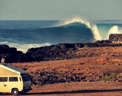 Trouver les meilleures vagues pendant votre surf trip en camping car