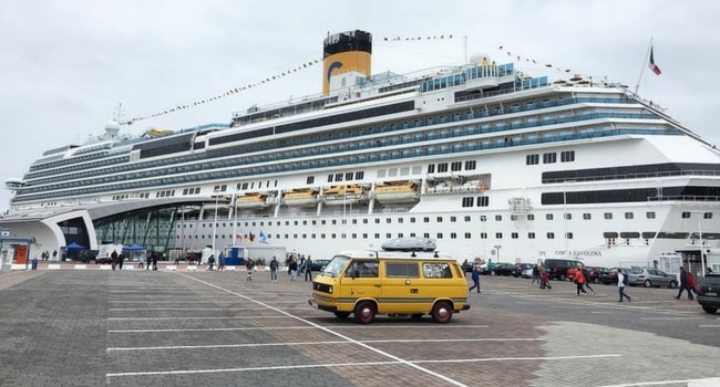 Ferry et camping-car