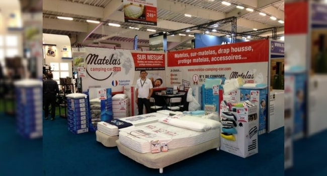 matelas camping-car