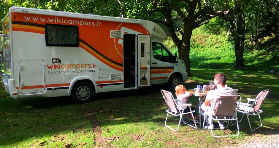 camping-car en famille