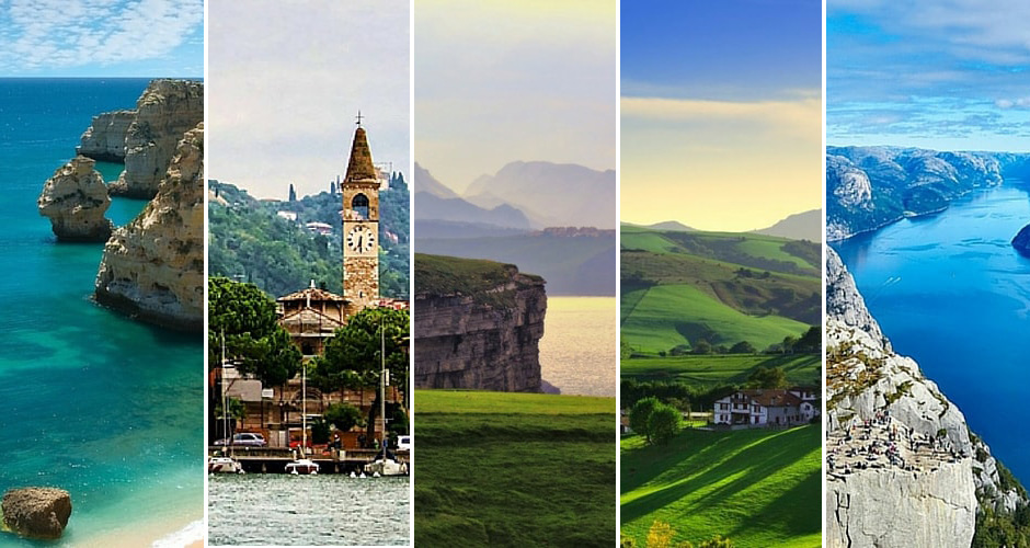 Top 5 des destinations 2017 en camping-car