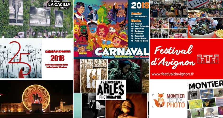 Évènements culturels à faire en camping-car en 2018