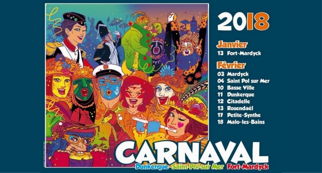 Les évènements culturels à faire en camping-car en 2018_Carnaval de Dunkerque