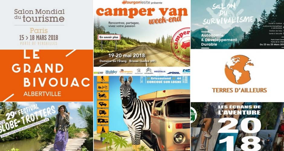 Les évènements voyage à faire en camping-car en 2018-UNE