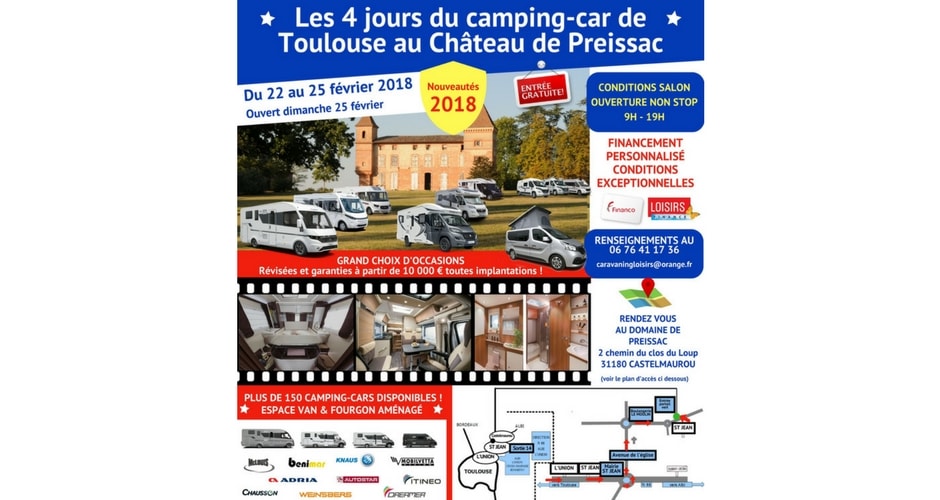 Les 4 jours du campingcar de Toulouse