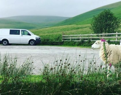 En route vers le Pays de Galles en camping-car