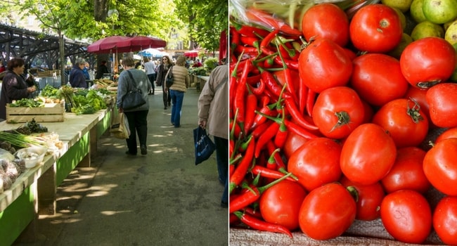 Bien manger en vacances_Marchés locaux