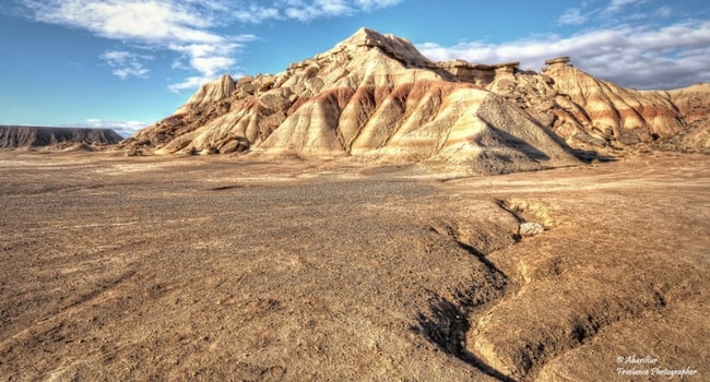 Cabezo de las Cortinillas desert des bardenas