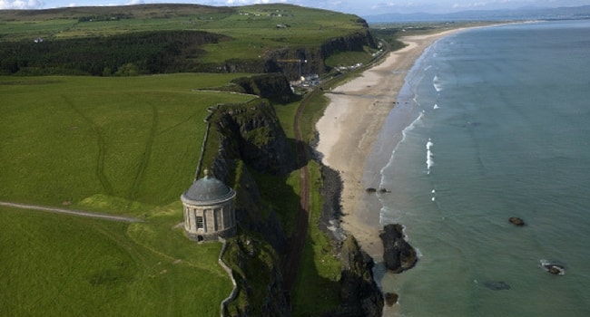 L'Irlande du Nord en camping-car_Downhill-Strand