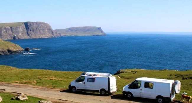 ile de skye vanlife