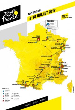 Tour de France 2019_Carte