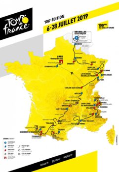 Tour de France 2019_Carte