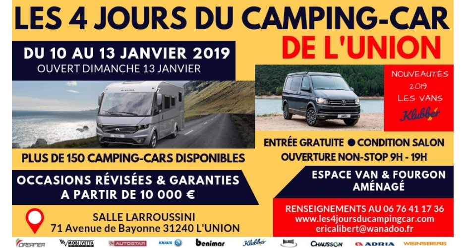 4 jours du camping-car de l'Union
