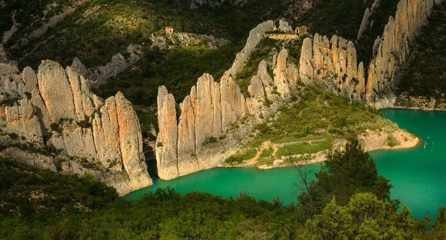 L'Aragon en camping-car_Muraille de Finestras