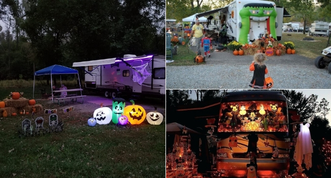 Décorer son camping-car pour Halloween