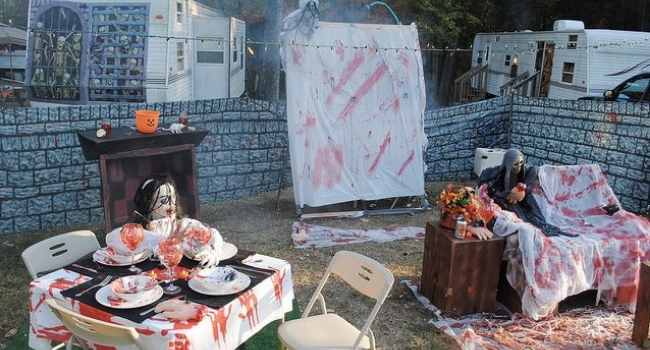 Décorer son camping-car pour Halloween