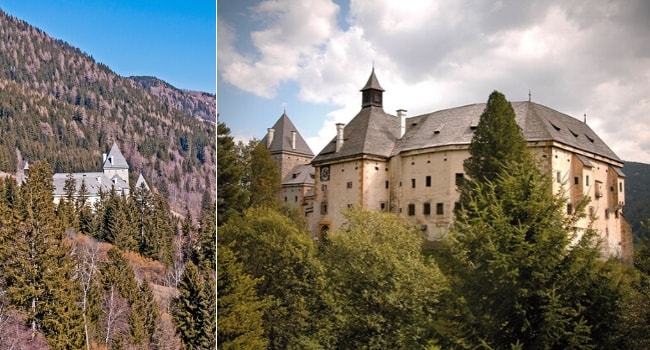 La route des châteaux hantés en camping-car_Le château de Moosham