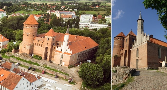 La route des châteaux hantés en camping-car_Le château de Reszel