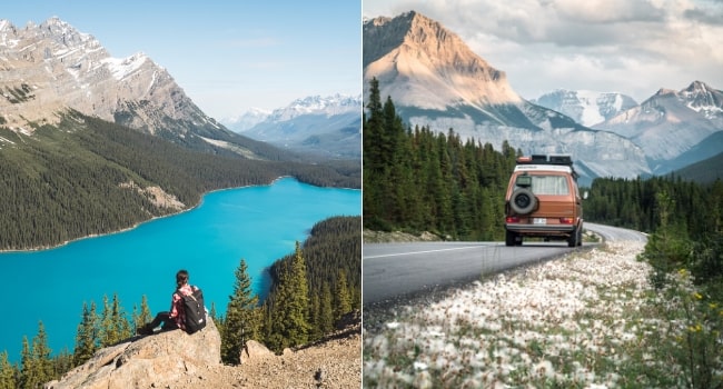 Le Canada en van vu par Des fenêtres sur le monde_Les Rocheuses