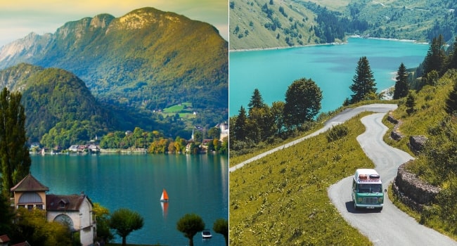 Top 5 des destinations 2019 en camping-car_Lacs de baignade français