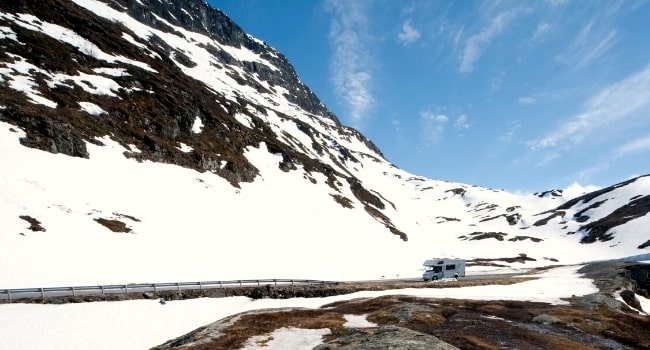 Top 5 des destinations 2019 en camping-car_Le ski